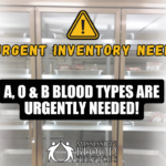 A O & B blood types are urgently needed